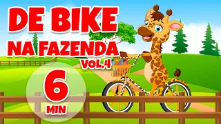 De Bike na Fazenda Vol. 4 - Giramille 6 min | Desenho Animado Musical