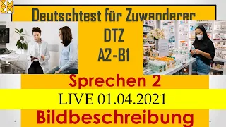 DTZ / B1 | Bildbeschreibung | Gesundheitssystem | Live am 01.04.2021