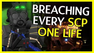 I Tried To Breach EVERY SCP Within ONE Life... (SCP Roleplay)