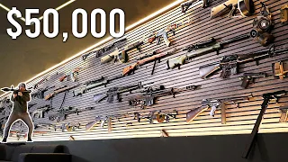 Silo's Secret Underground Gun Bunker ($50,000 worth of Airsoft Guns)