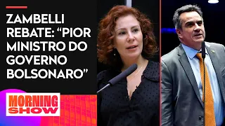 Ciro Nogueira chama Carla Zambelli de “louca”