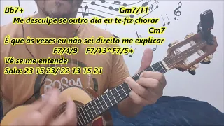 APRENDA Ainda gosto de você/ Coração deserto/ Me espera Sorriso Maroto CIFRA ORIGINAL E SIMPLIFICADA