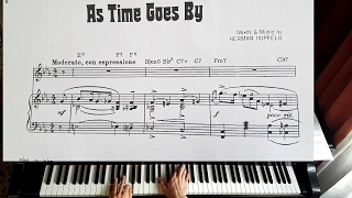 As Time Goes by - Casablanca - Piano Tutorial