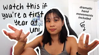 UNIVERSITY 101 ☕️ aka usyd student gives unsolicited advice to first year students