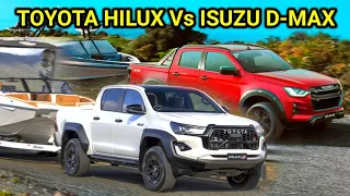 2024 Toyota Hilux Vs 2024 Isuzu D-Max // New GR Sport or New X-Terrain?? Tough Pickup Trucks!