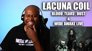 Awesome Reaction To Lacuna Coil- Blood , Tears, Dust & Wide Awake