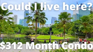 Could I live Here? $312 Month Condo + Shops,  Parks & More! Kuala Lumpur Malaysia