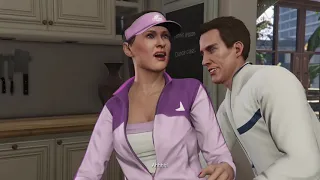 GTA 5 - Franklin Breaks In Michael's House (All Outcomes)
