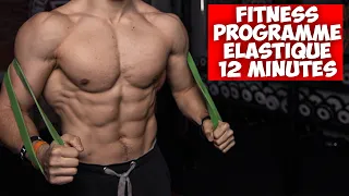 12min programme fitness complet avec élastique !