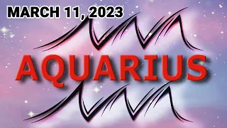 Aquarius ♒ 𝐒𝐨𝐦𝐞𝐭𝐡𝐢𝐧𝐠 𝐀𝐰𝐞𝐬𝐨𝐦𝐞 😎 Horoscope For Today March 11, 2023 | Tarot