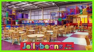 INDOOR PLAY CENTRE FAMILY FUN FOR KIDS SOFT PLAY SLIDES GO KARTS CLIMBING WALL - JELLYBEANS WIDNES