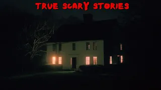 12 True Scary Stories To Keep You Up At Night (Horror Compilation W/ Rain Sounds)