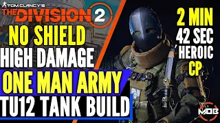 The Division 2 | BEST *SOLO PVE BUILD* NO SHIELD, PROTECTION FROM ELITES  | HIGH DMG, TANK PVE BUILD