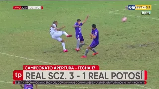 Real Santa Cruz derrotó por 3 a 1 a Real Potosí