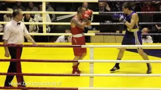 Evaldas Petrauskas vs Vladimir Popov. XVIII A. Šocikas boxing tournament final - 64 kg.