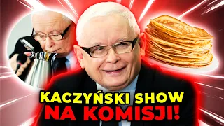 JAROSŁAW KACZYŃSKI i jego „SHOW” na komisji ds. Pegasusa