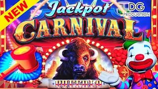 🤡 NEW 🤡 Jackpot CARNIVAL Buffalo Clown Hammer Feature Bonus Slot Machine @Yaamava