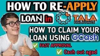 HOW TO RE-APPLY LOAN IN TALA? | HOW TO CLAIM YOUR LOAN USING GCASH?| Tagalog | Small King Vlogs