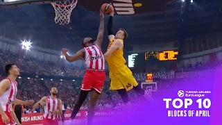 TOP 10 BLOCKS | April UNSTOPPABLE Defense | 2023-24 Turkish Airlines EuroLeague