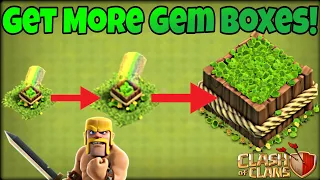 How to get more GEM boxes in Clash of Clans by using just one simple trick | Must Watch