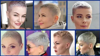 Gorgeous Girl Getting Haircut | #buzzcut #undercut #bald #undercuthairstyle