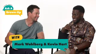 Ask A Grown-Up With Kevin Hart & Mark Wahlberg | Fatherly