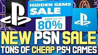 NEW PSN SALE LIVE RIGHT NOW - TONS OF SUPER CHEAP PS4 GAMES!