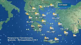 ΔΕΛΤΙΟ ΚΑΙΡΟΥ | 11/03/2023 | ΕΡΤ