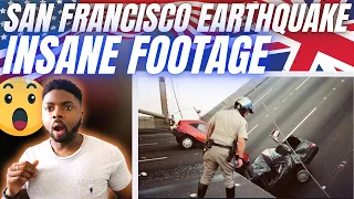 🇬🇧BRIT Reacts To SAN FRANCISCO MEGA EARTHQUAKE 1989 - INSANE FOOTAGE!