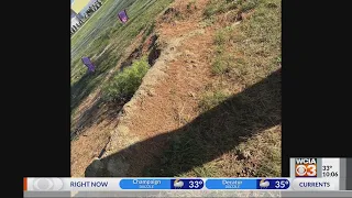 Pictures show mound of dirt left on gravesites; cemetery says 'it's pretty normal'