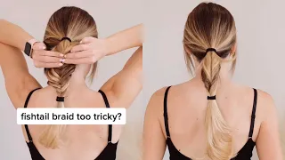 Fishtail Braid too Tricky? Try This!