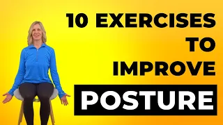 10 Exercises to Fix Bad Posture | Gentle Stretches for Seniors