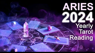 ARIES 2024 YEARLY TAROT READING ✨"BUILDING YOUR OWN SUCCESS & STABILITY & A HAPPY SURPRISE!"✨