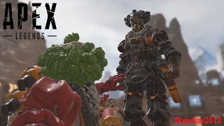 Apex legends all finishers on Caustic (Last laugh) (request)