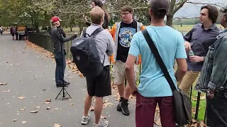 Speakers Corner in Hyde Park London