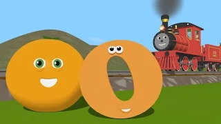 Learn about the Letter O - The Alphabet Adventure With Alice And Shawn The Train