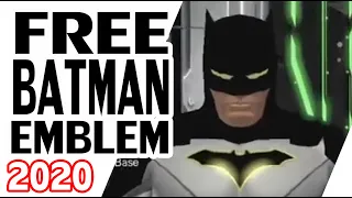 DCUO How to get the Batman Rebirth emblem for FREE
