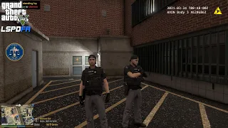 GTA V - LSPDFR 0.4.8🚔 - LSPD/LAPD - Gang Unit Patrol - Random Gang Attack/Suspicious Vehicle - 4K