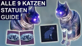 Destiny 2 Forsaken: Alle Katzen Statuen Standort & Guide (Deutsch/German)