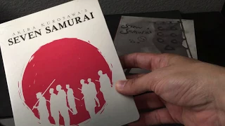 SEVEN SAMURAI [ZAVVI + CRITERION COLLECTION] STEELBOOK BLU RAY REVIEW