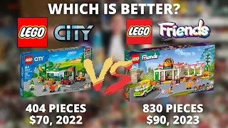 CITY vs FRIENDS: Which has the better Grocery Store? LEGO Theme Comparison!