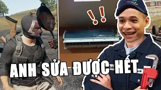 Anh thợ sửa điều hoà may mắn và cái kết - Mixigaming Solo PUBG.