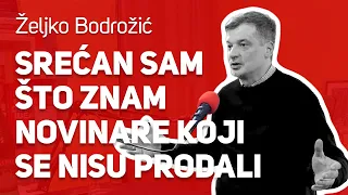 Srećan sam što znam novinare koji se nisu prodali - Željko Bodrožić, NUNS, Kikindske : : JPJ 095