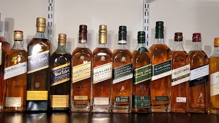 MY JOHNNIE WALKER COLLECTION #johnniewalker #whiskey #eyesonwhiskey