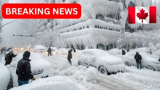 The Canada Blizzard of 2023: Shocking Winter Storm (Caught on camera)