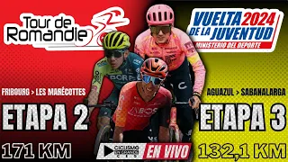 🔴((EN VIVO)) 🚵‍♂️ TOUR DE ROMANDIA🔺ETAPA 2 - 171 KM🏆VUELTA DE LA JUVENTUD🔺ETAPA 3 - 132,1 KM 🏆🚵‍♂️