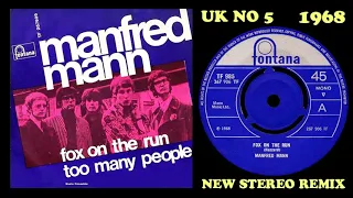 Manfred Mann - Fox On The Run - 2022 stereo remix