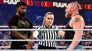 Brock Lesnar vs Jimmy Uso | WWE Raw Fight | [ PS5 4K 60FPS ]