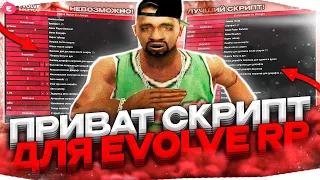 ЛУЧШИЙ ПРИВАТНЫЙ СКРИПТ ДЛЯ ГЕТТО НА EVOLVE RP! СЛИВ И ОБЗОР EVOLVEMASTER LUA - GTA SAMP