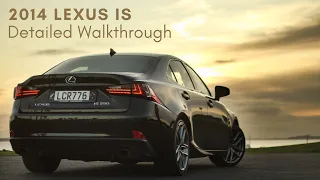 LOADED 2014 LEXUS IS FEATURE LIST WALKTHROUGH!